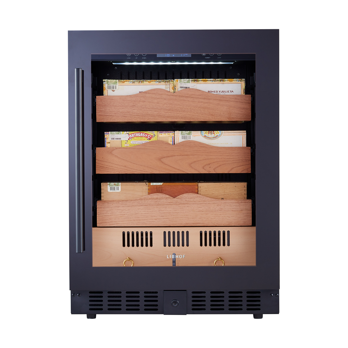 Шкаф для сигар Libhof BR-650 black