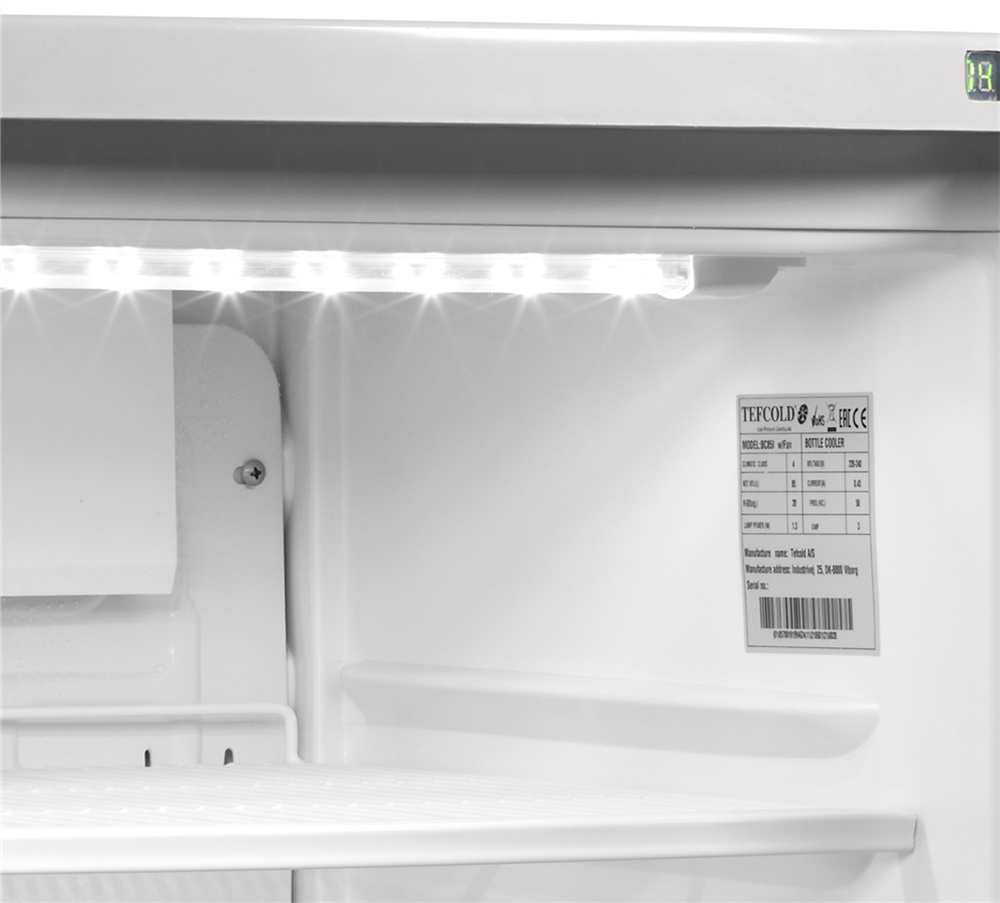 Шкаф холодильный барный Tefcold BC85 w/Fan