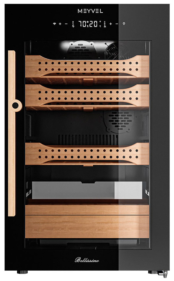 Шкаф для сигар Meyvel MC-120BK (PRO)