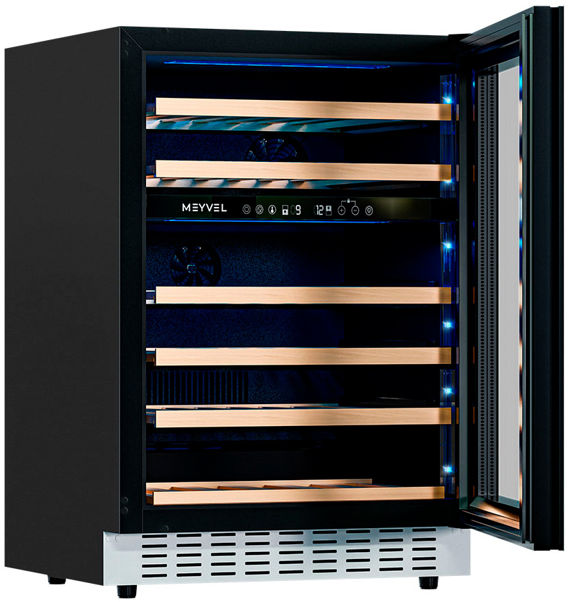 Винный шкаф двухзонный Meyvel MV46NH-KWT2