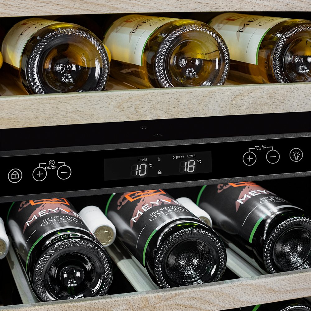 Винный шкаф двухзонный Meyvel MV46NH-KWT2