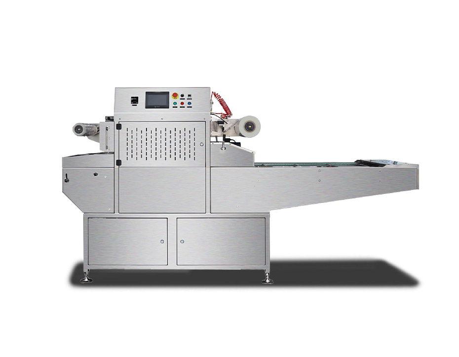 Автоматический запайщик лотков Hualian Machinery HVT-450A/4 V2 (187*137, нерж., дв. станц., 100м3/ч) с ф-ей в/у газ.