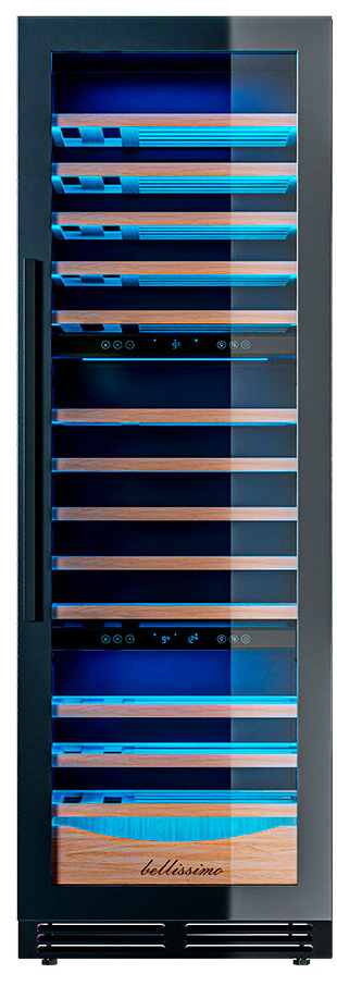 Винный шкаф трехзонный Meyvel MV98-KBT3 (Slim)