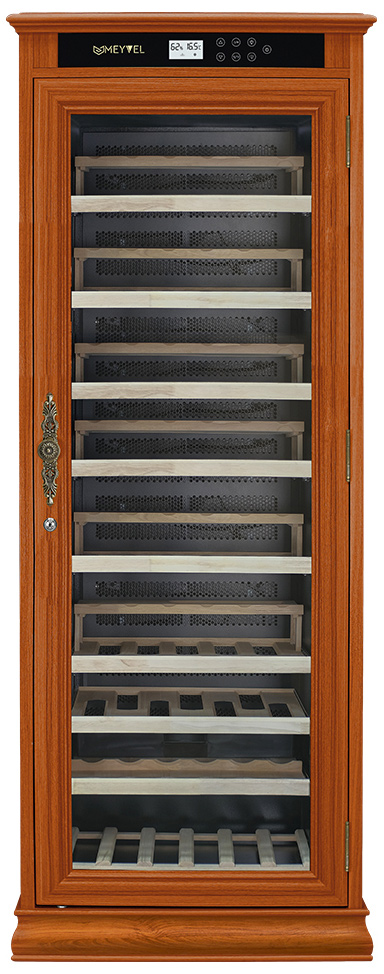 Винный шкаф монотемпературный Meyvel MV102-WA1-C (Almond)