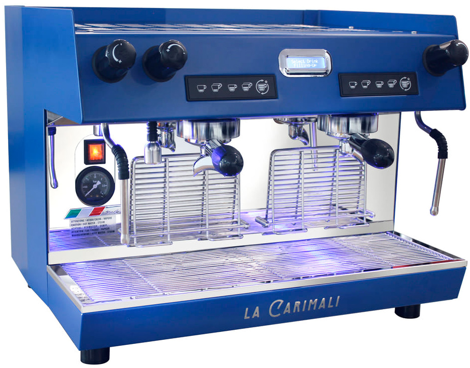Рожковая кофемашина CARIMALI Nimble NI-E02-H-02-BLUE