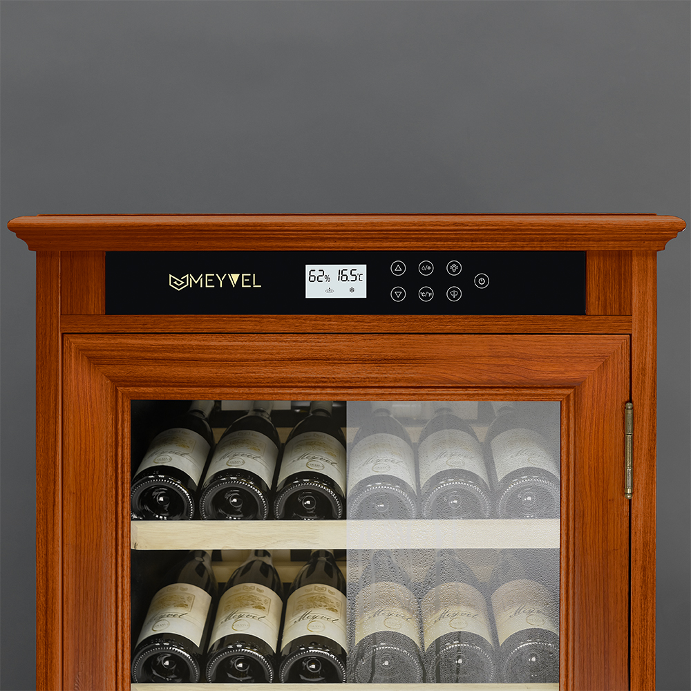 Винный шкаф монотемпературный Meyvel MV102-WA1-C (Almond)