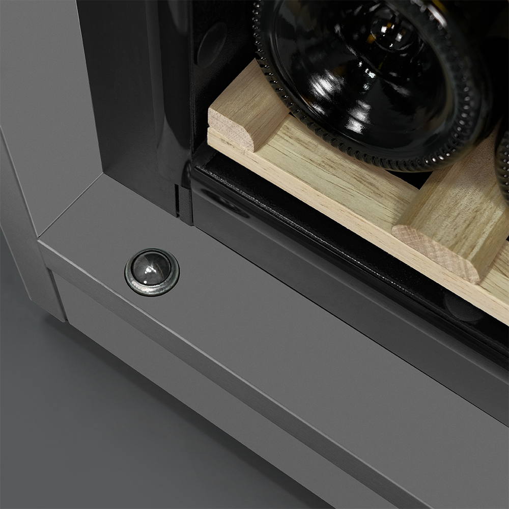 Винный шкаф монотемпературный Meyvel MV69-WG1-M (Grey Quartz)